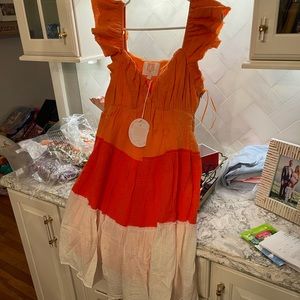 Victoria Dunn Color Block dress